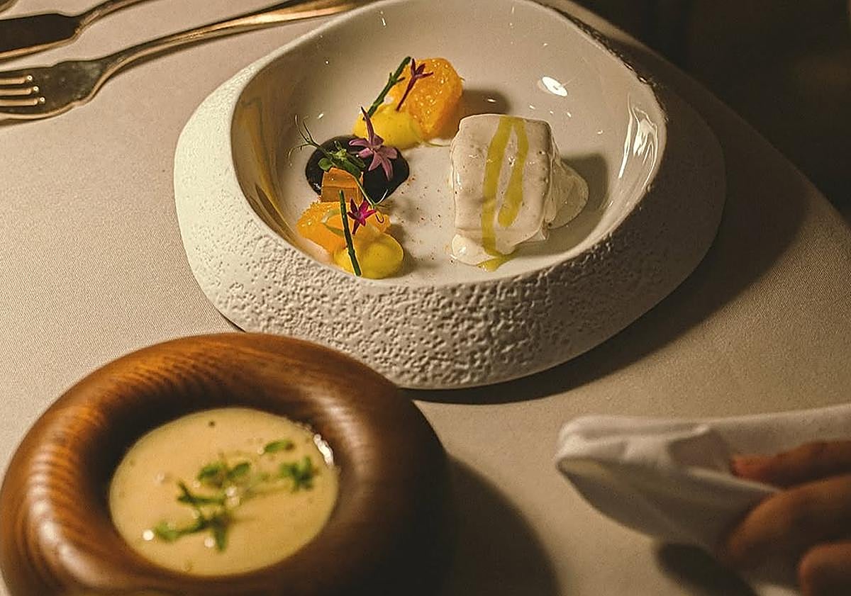 Imagen principal - El cocinero granadino que arrasa en Mallorca y aspira a la estrella Michelin: «Me gustaría volver a casa»