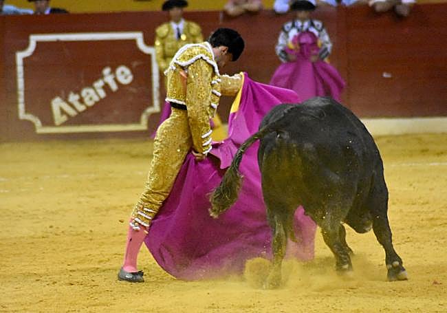 Verónica del novillero granadino Iván Rejas.