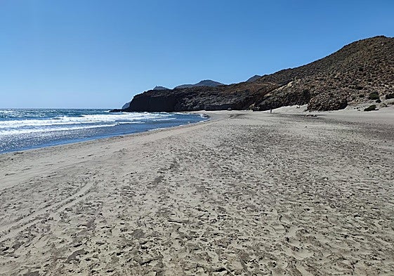 Imagen de archivo de una de las calas del Barronal.