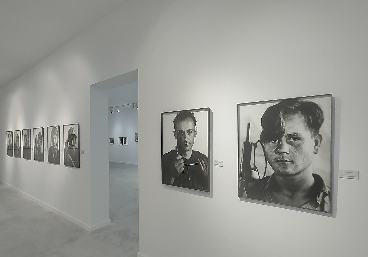 Imágenes de la exposición 'Izis Biedermanas. Retrospectiva'.