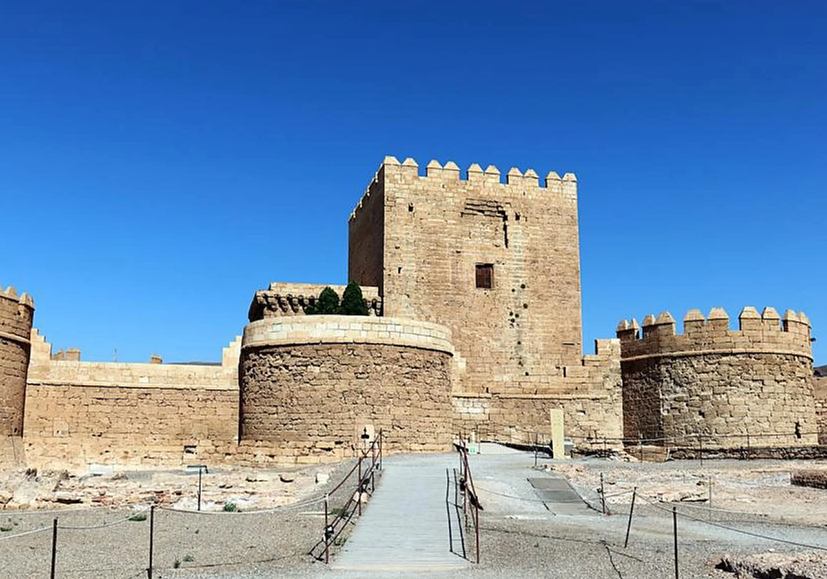 Imagen de archivo de la Alcazaba de Almería.