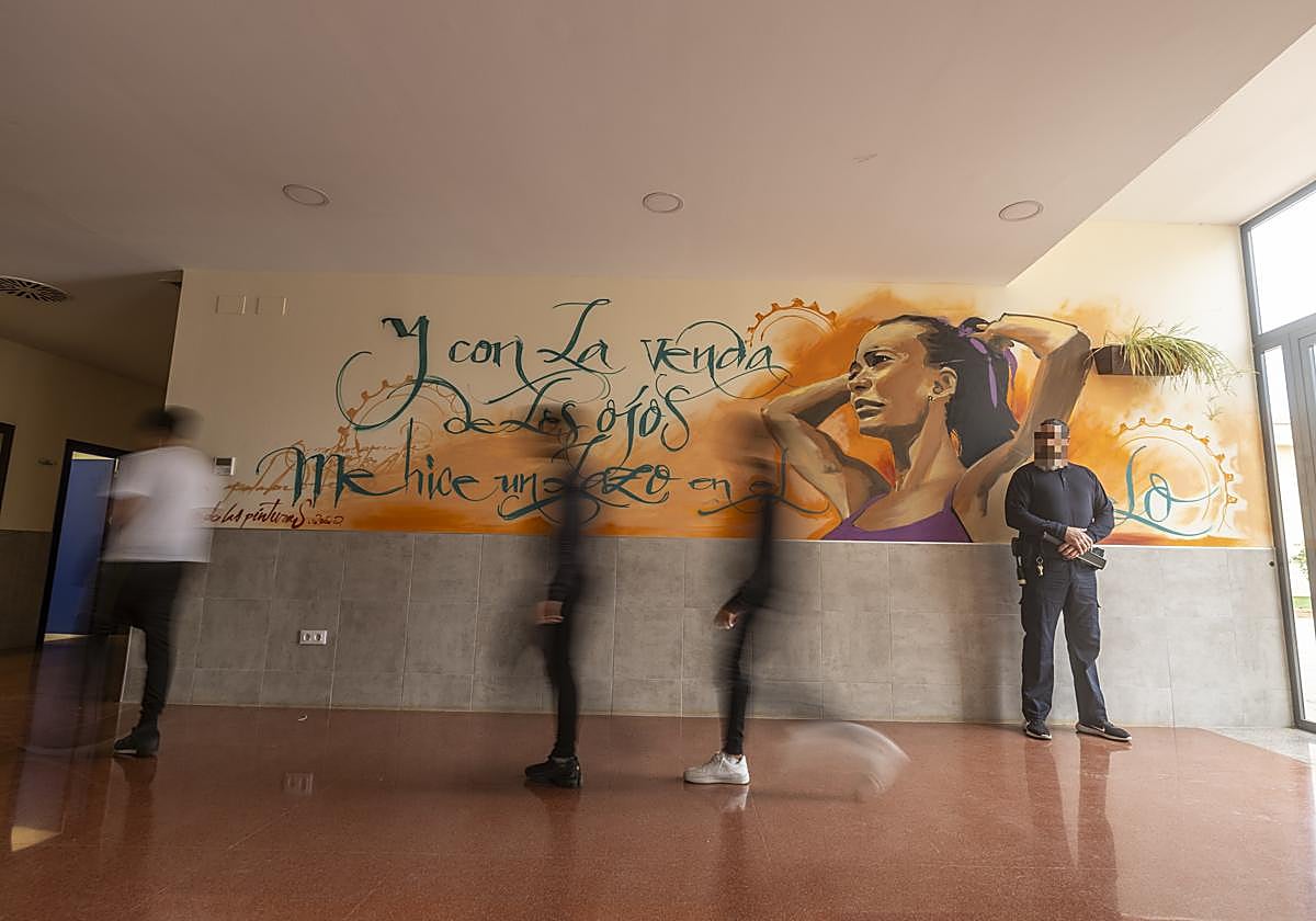 El interior del Centro de Internamiento de Menores Infractores de Granada