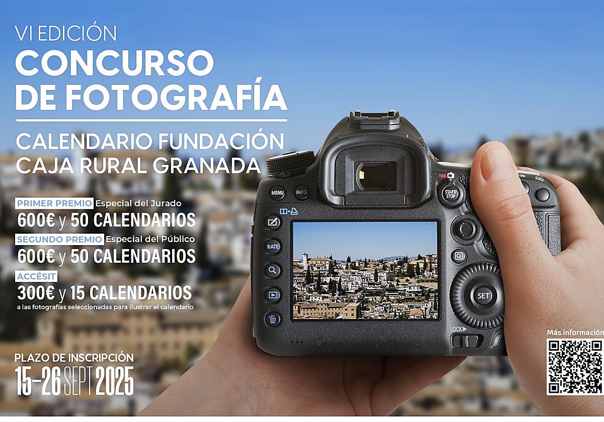 Fundación Caja Rural Granada busca las mejores fotografías para ilustrar su calendario 2026