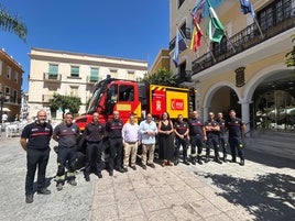 Diputación dota al Servicio de Bomberos de Almuñécar de una bomba forestal