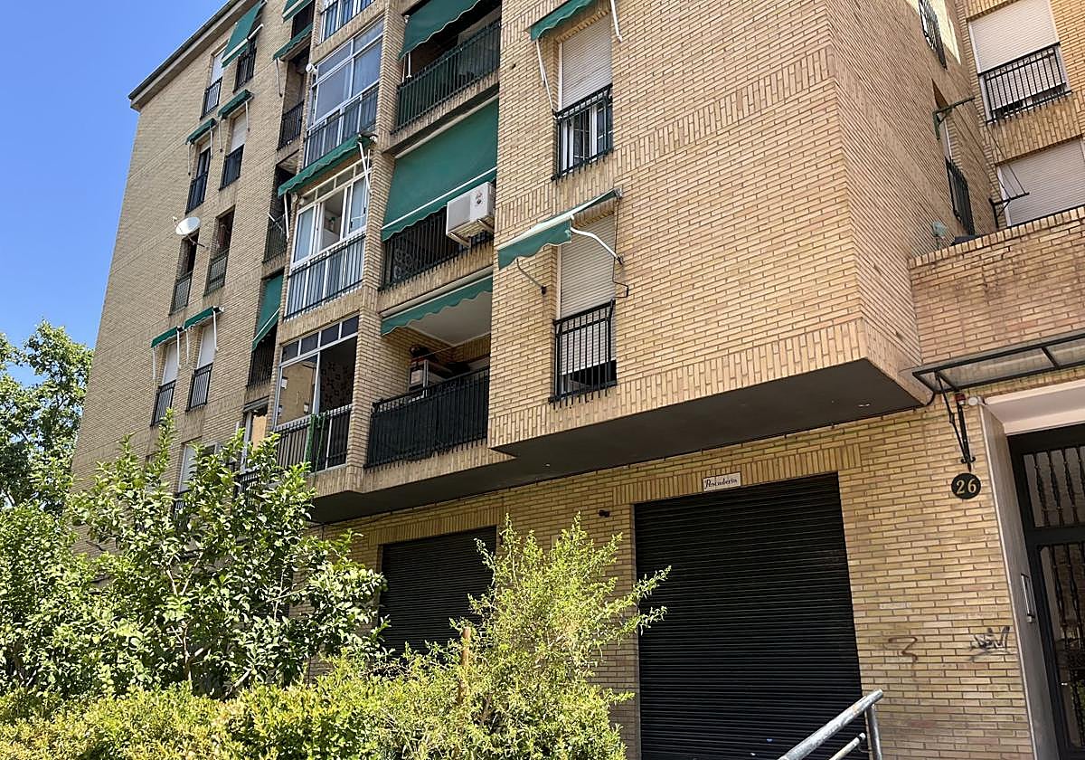 magen de la vivienda, ubicada en la primera planta, donde ocurrió el incidente.