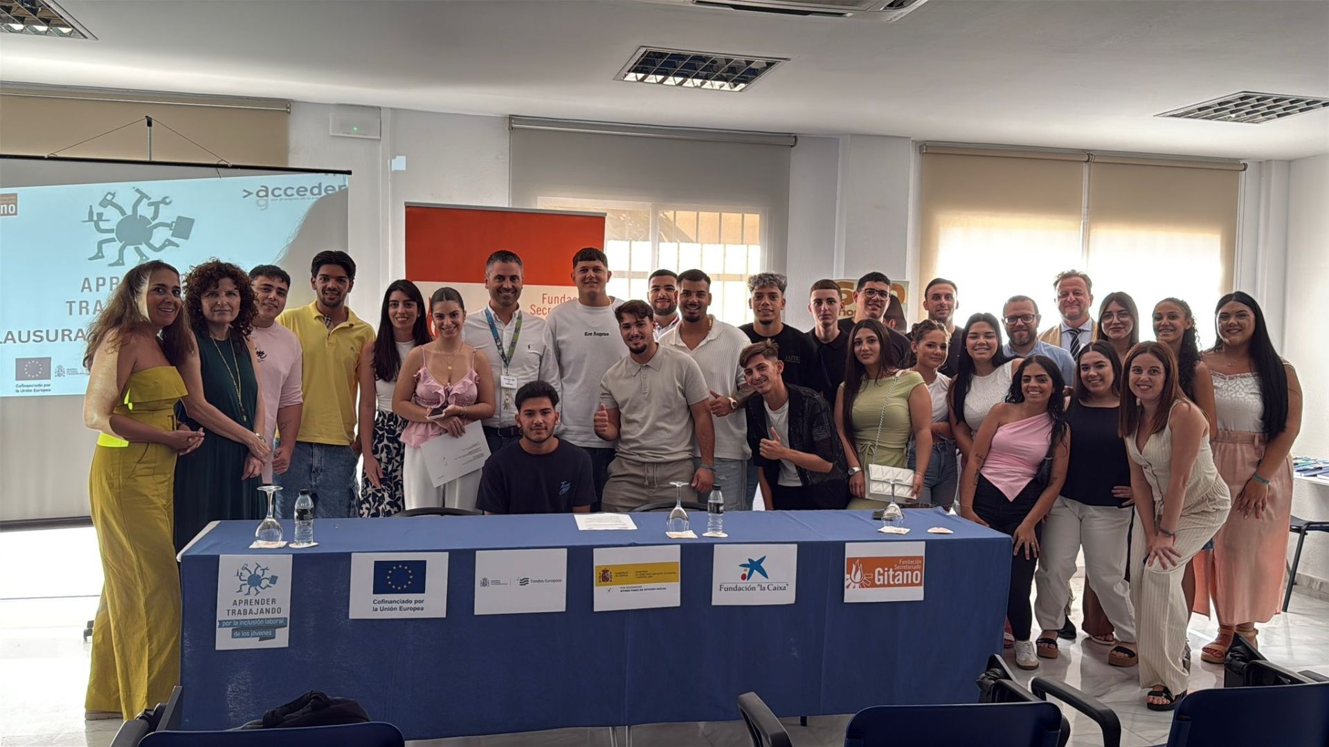 Participantes en el programa formativo.