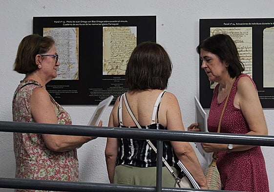Inauguración de la muestra.