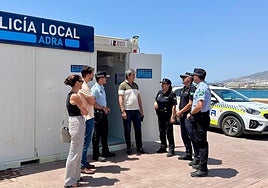 Adra refuerza la seguridad del 'The Juergas Rock' con un Puesto de Mando Avanzado y módulo fijo de la Policía Local