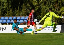 Perovic durante un partido de pretemporada