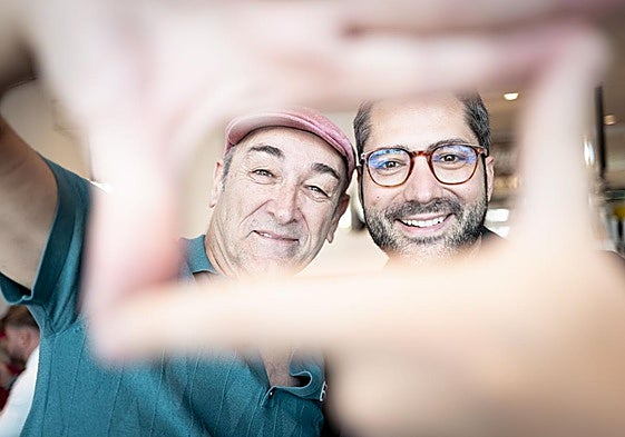 José Sánchez-Montes y Antonio Arenas, directores de Cines del Sur y Jóvenes Realizadores.