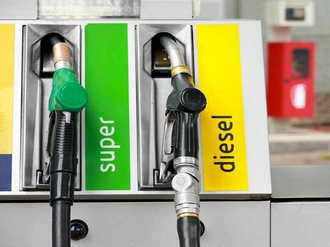 Diésel y gasolina