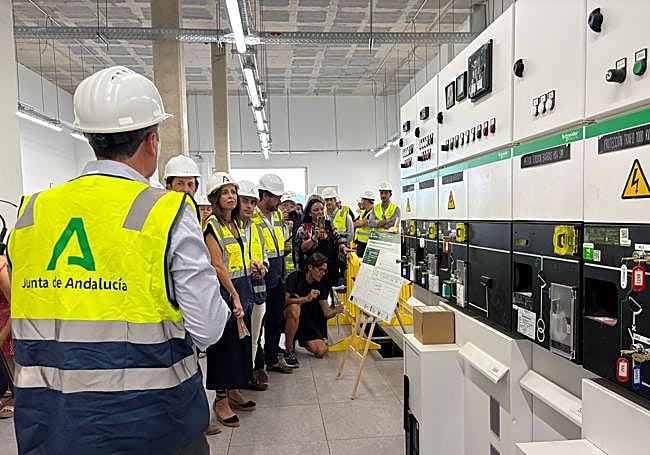 La Junta finaliza la principal subestación de energía de la Prolongación Sur del Metro de Granada