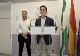 Luis Millán en rueda de prensa en una imagen de archivo.
