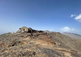 Los materiales de obra ya se encuentran en las inmediaciones del refugio Elorrieta.