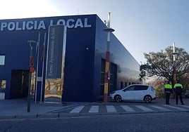 Imagen de archivo de la Policía Local en Jaén.