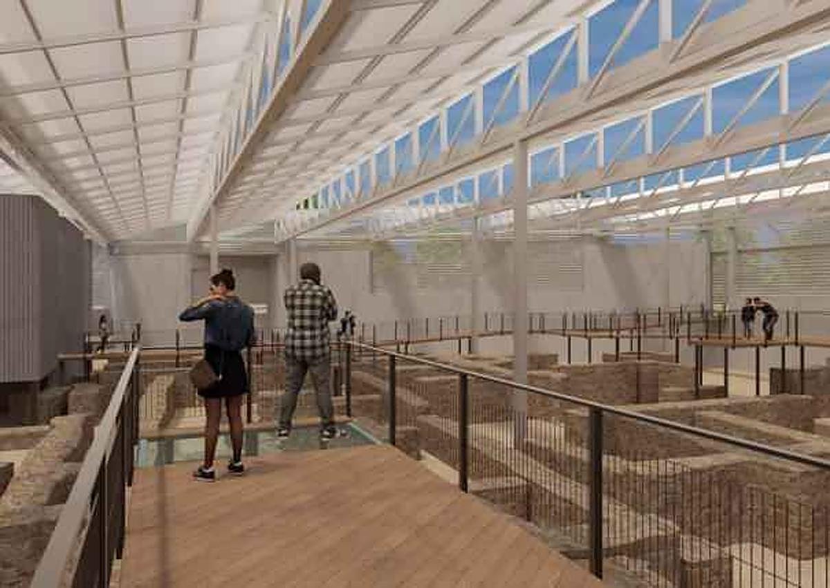 Imagen secundaria 1 - Diferentes parte del proyecto del centro expositivo de Mondragones.