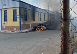 Imagen del incendio