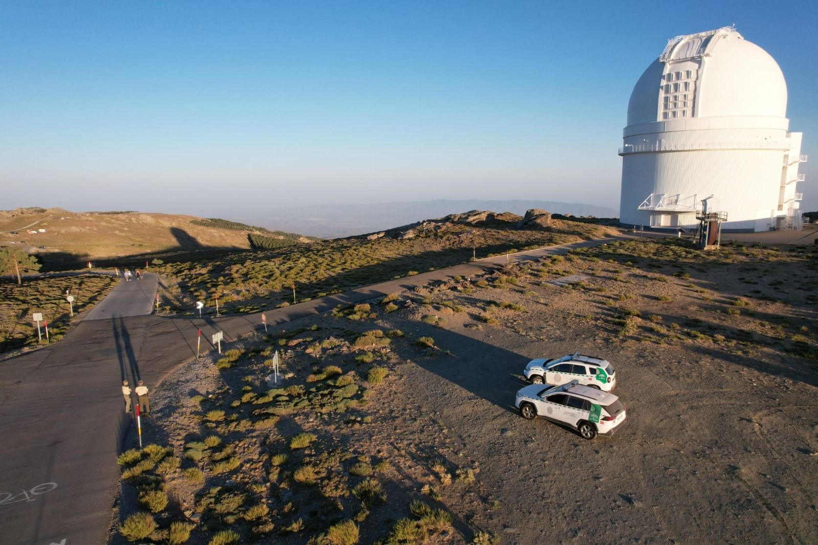 Observatorio astronómico de Calar Alto.