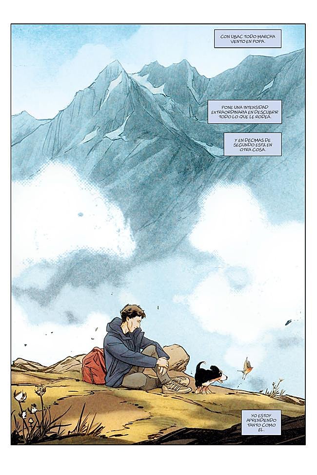 Página de 'Su olor después de la lluvia'.