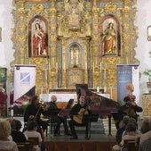 Un momento del recital del sábado en Nigüelas.