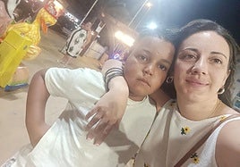 Natalia Araque con Majidi.