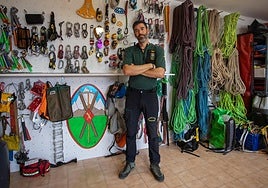 Sergio Molina, cabo primero del Greim.