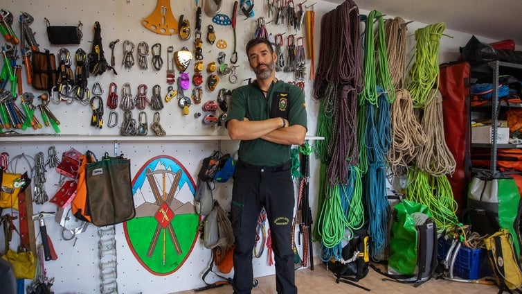 Sergio Molina, cabo primero del Greim.