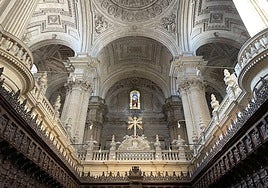 Interior de la Catedral de Jaén.