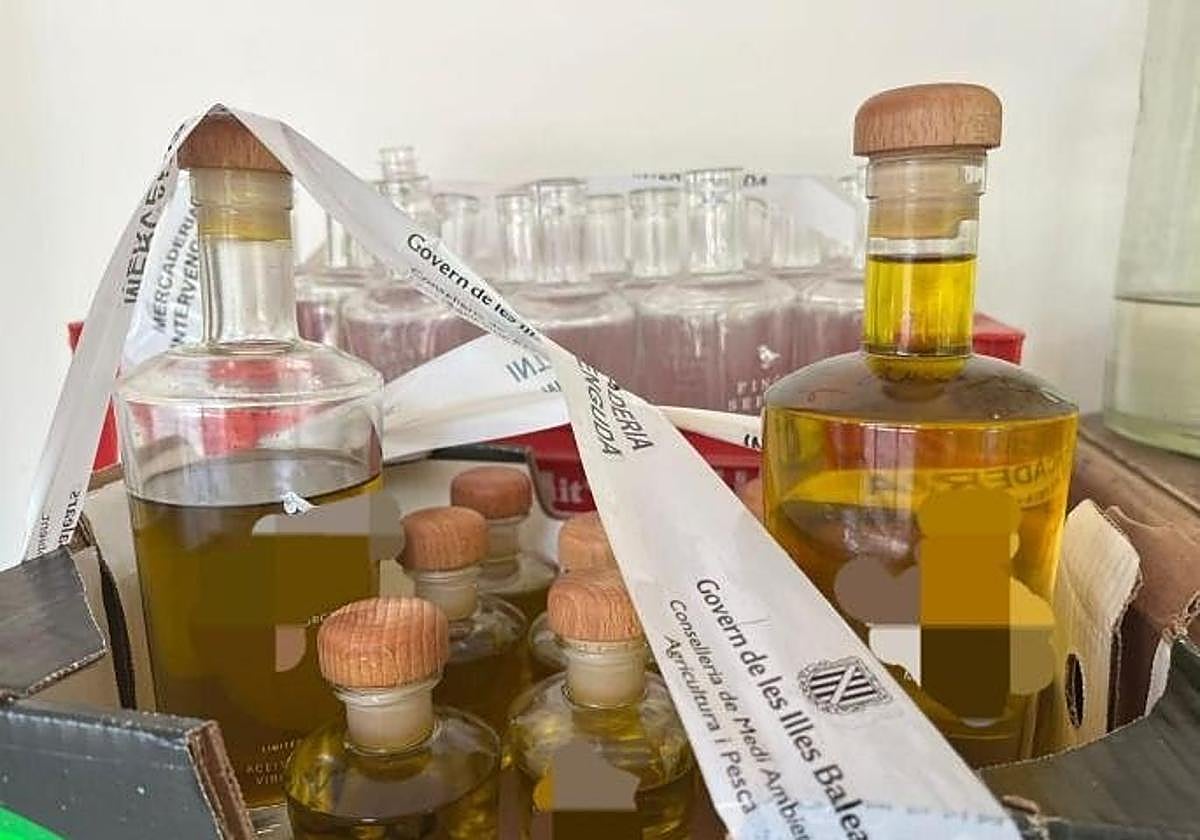 Aceite retirado por supuesto fraude.