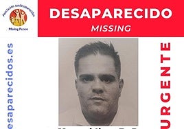Imagen del desaparecido en Motril.