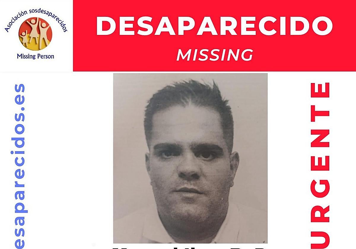 Imagen del desaparecido en Motril.