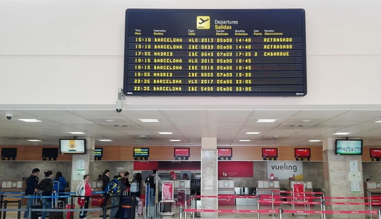 Destinos directos desde el aeropuerto de Granada