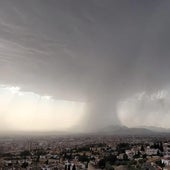 Lluvia en Andalucía.