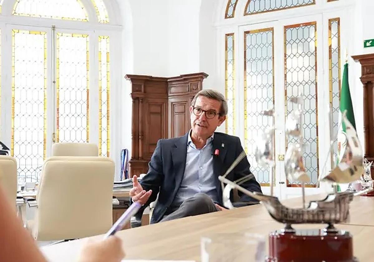 El consejero de Industria, Energía y Minas, Jorge Paradela.