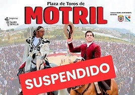 Suspendida la corrida de rejones de esta tarde en Motril