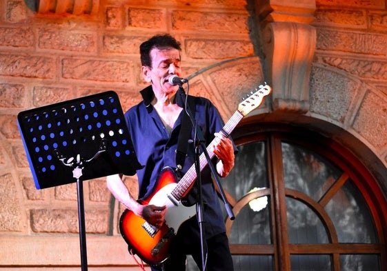 Jaime Urrutia, vocalista de Gabinete Caligari, estará en el Otura Rock el 23 de agosto.