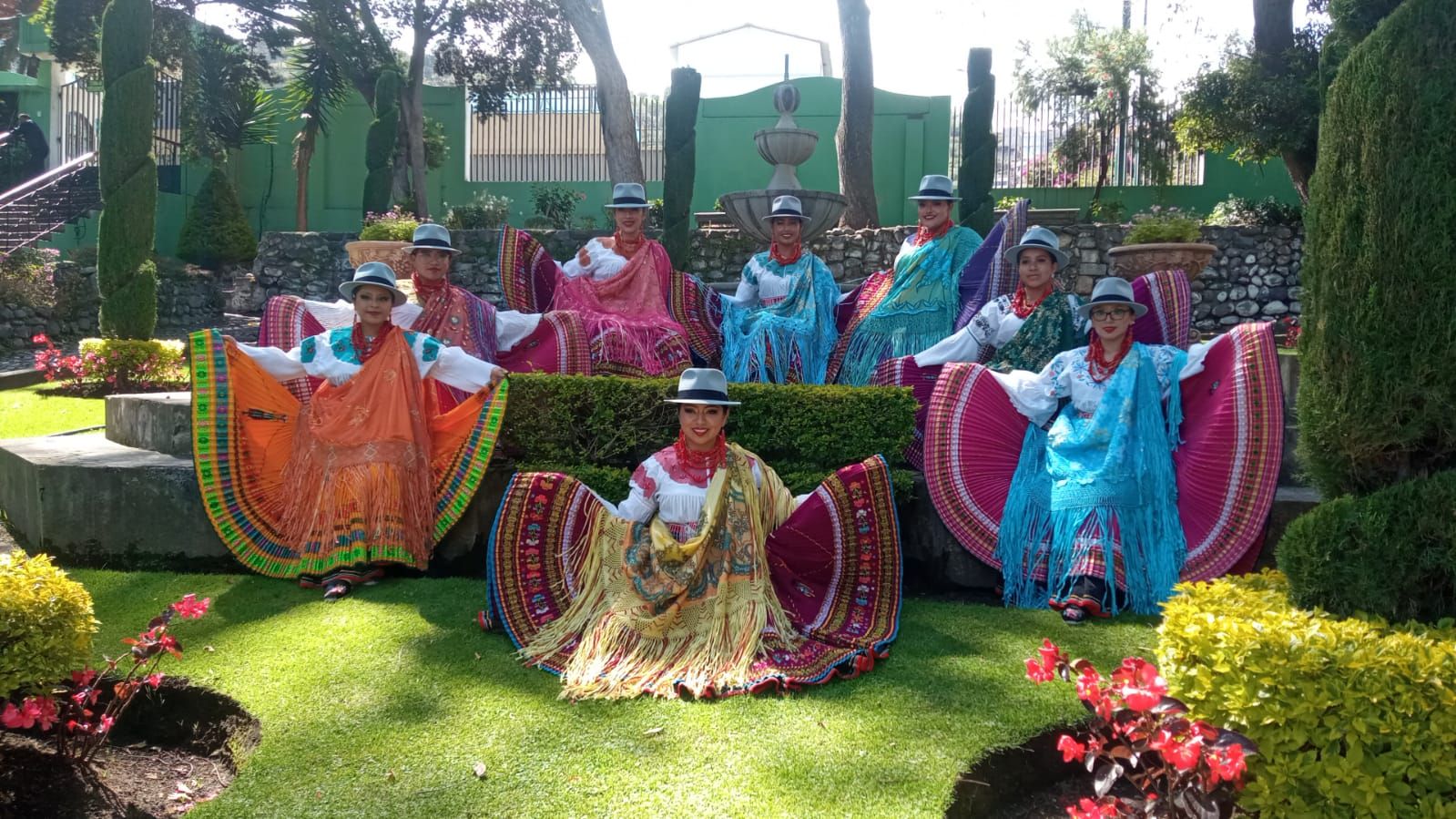 Los participantes llegan de lugares tan diversos como Ecuador, en la imagen.