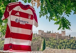 Así luce el patrocinio principal de la Cámara de Comercio de Granada.