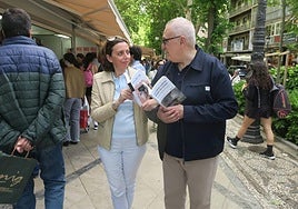 Sonia López Maestro y José Vicente Pascual, en Granada