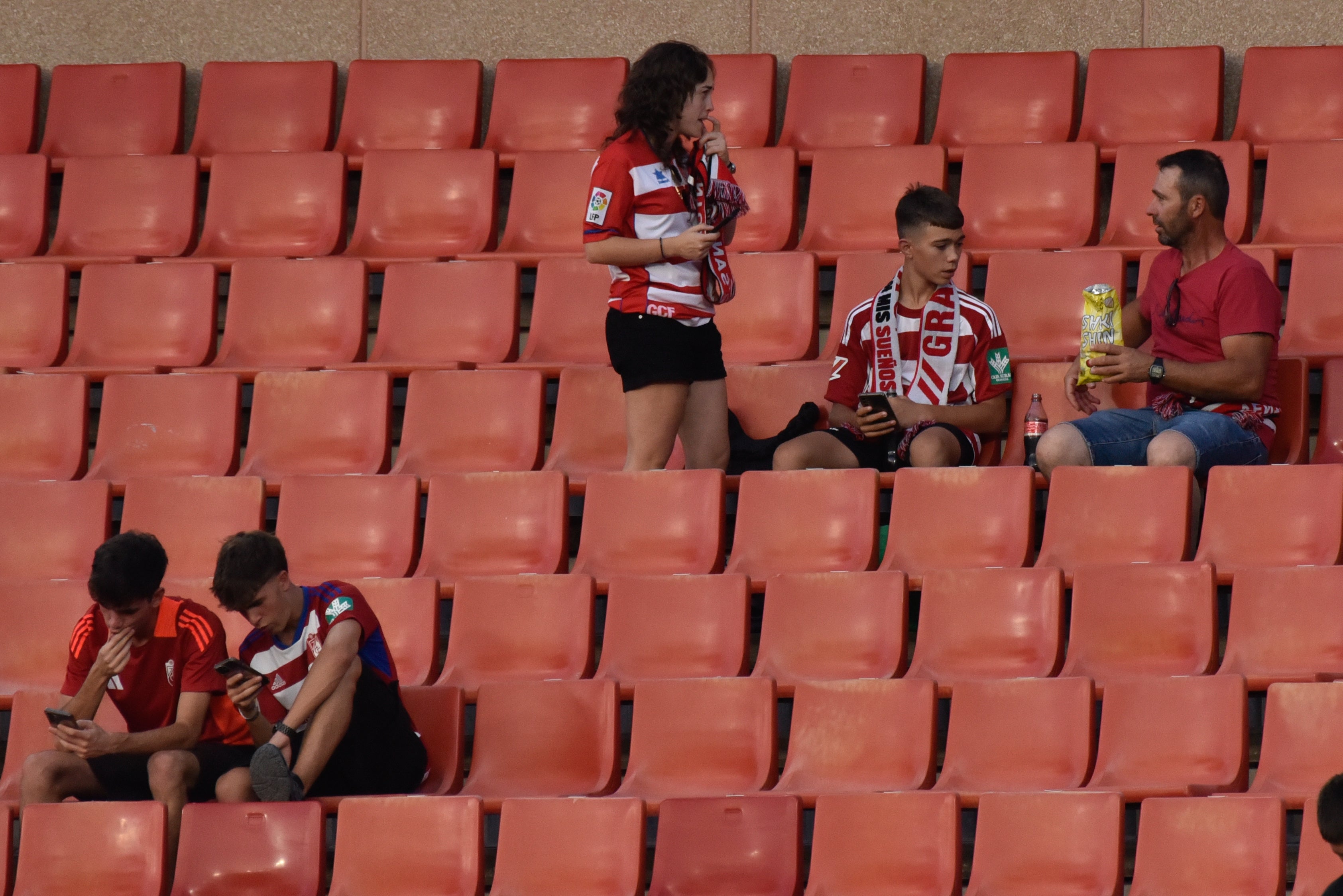 Encuéntrate en la grada del Granada-Depor