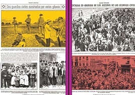 Publicaciones en prensa sobre el crimen del Puerto del Lobo.