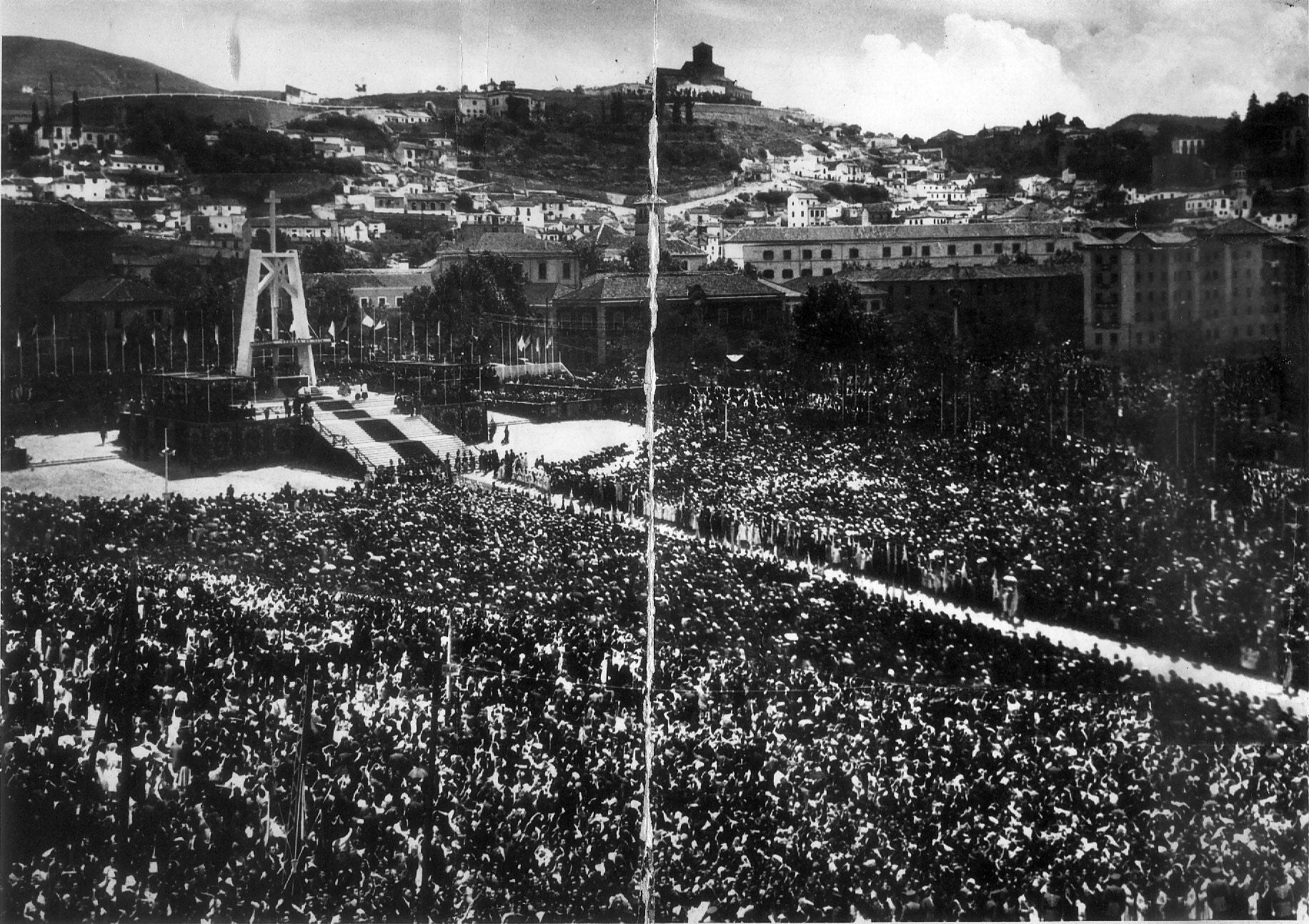 Celebración del Congreso Eucarístico en 1957