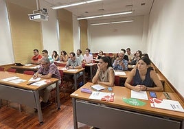 Alumnado de un curso de la edición de 2024.