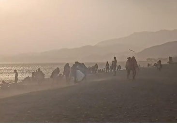 «Desalojamos a unas cinco mil personas de la playa de Torrenueva en veinte minutos»