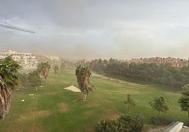 Viento en Playa Granada.