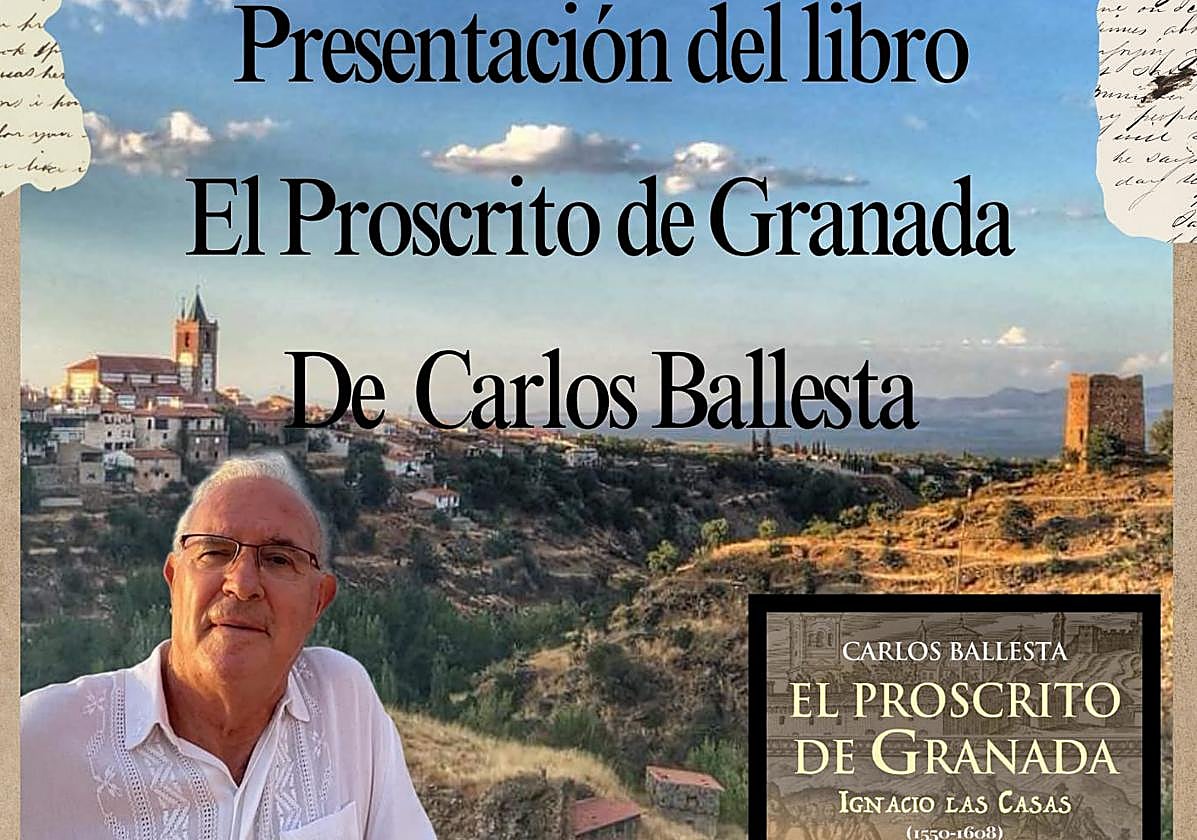 El doctor Carlos Ballesta presenta su último libro 'El Proscrito de Granada'