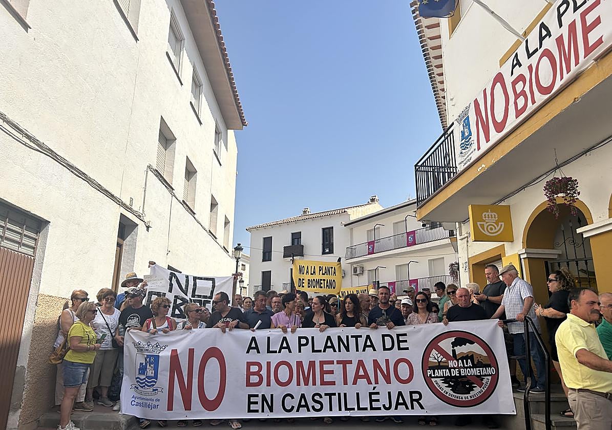 Castilléjar contra la planta de biometano.