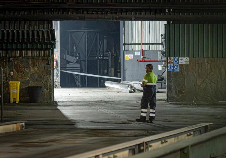 Susto en Pinos Puente al reactivarse el incendio en la fábrica de aceite