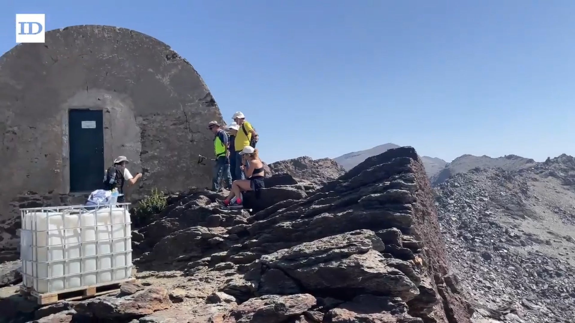 Así avanzan las obras del refugio de Elorrieta