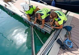 Revisión de daños tras el reventón térmico en la Costa